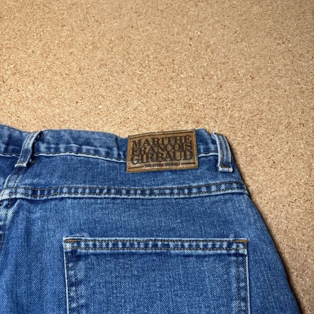 Vtg Marithe Francois Girbaud Jean Shorts Sz 31 Y2K Jorts Skater Grunge Stonewash
